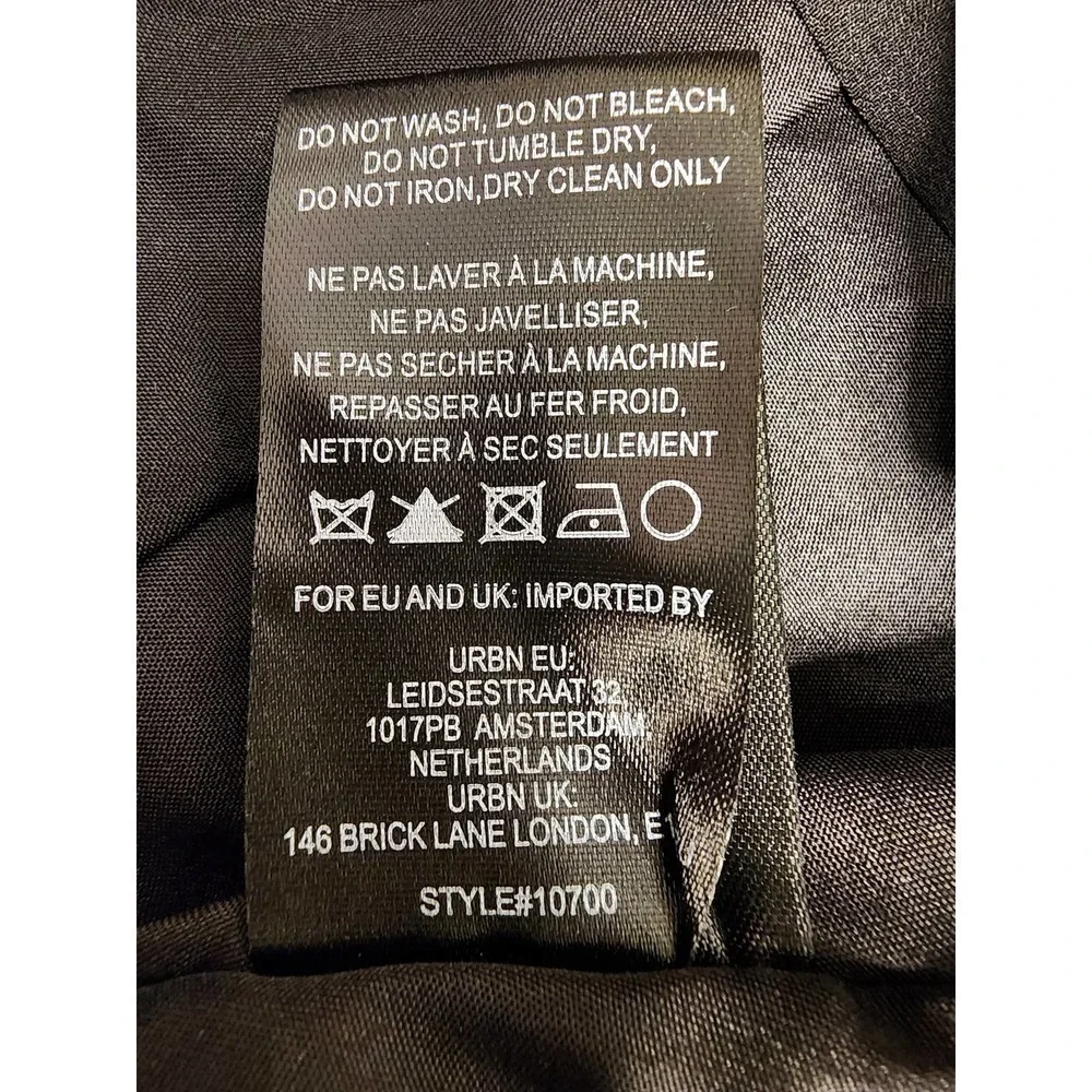 Anthropologie Hutch wrap dress size XS Petite Black motif NWT - Picture 10 of 10